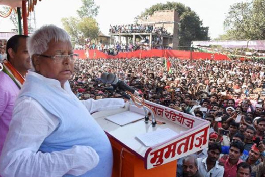 lalu blames bjp